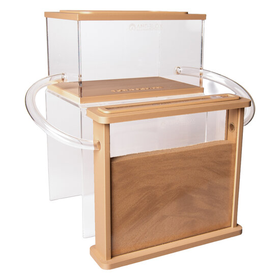 Mierenboerderij zand oogstmieren complete set (Messor barbarus)