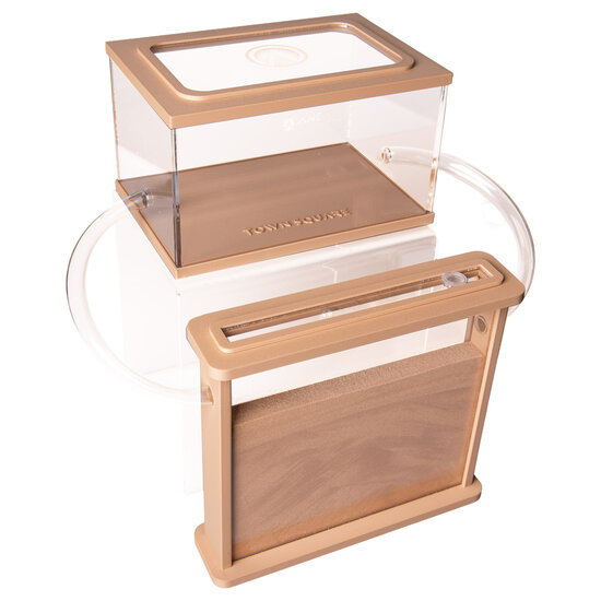 Mierenboerderij zand oogstmieren complete set (Messor barbarus)